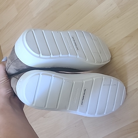 VINCE (NEW) Warren Chelsea Slip-on Platform Suede Boots, Size EU 36.5/ US6.5 - Picture 6 of 10